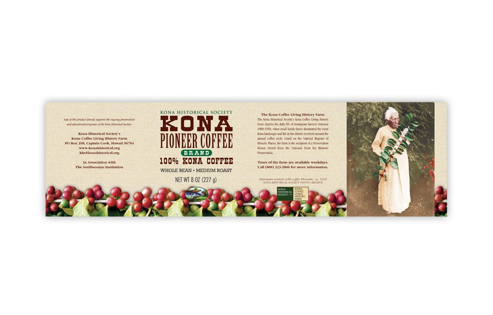 01 Graphic design coffee label