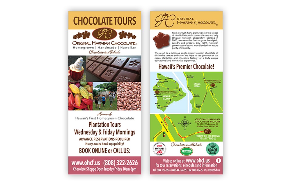 04 Graphic design rack card