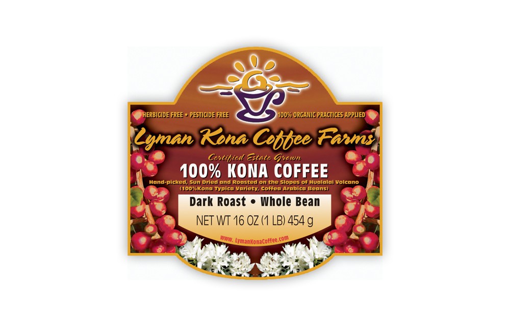 08 Graphic design coffee label