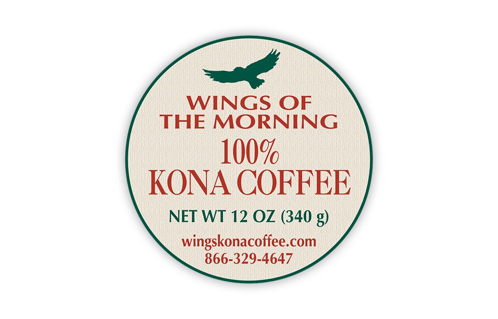 17 Graphic design coffee label